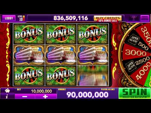 Play free slot machines with bonus spins